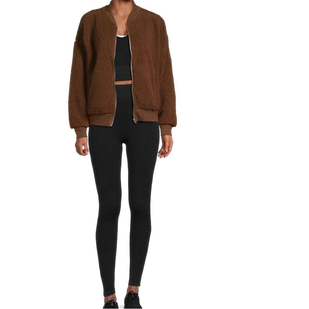 Derek Heart Womens Faux Shearling Sherpa Cabincore M Outdoor Gorpcore Trail Work